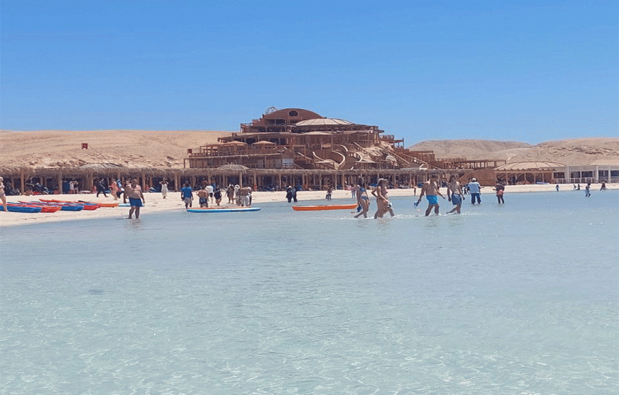 Orange Bay Insel Hurghada Schnorcheltour