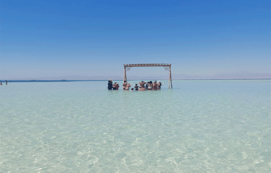 Orange Bay Insel Hurghada Schnorcheltour