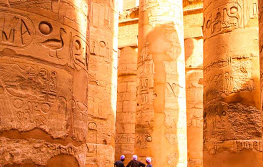 Entdecken Sie mit uns zusammen die prächtigen Tempel von Karnak und Luxor am Ostufer des Nils