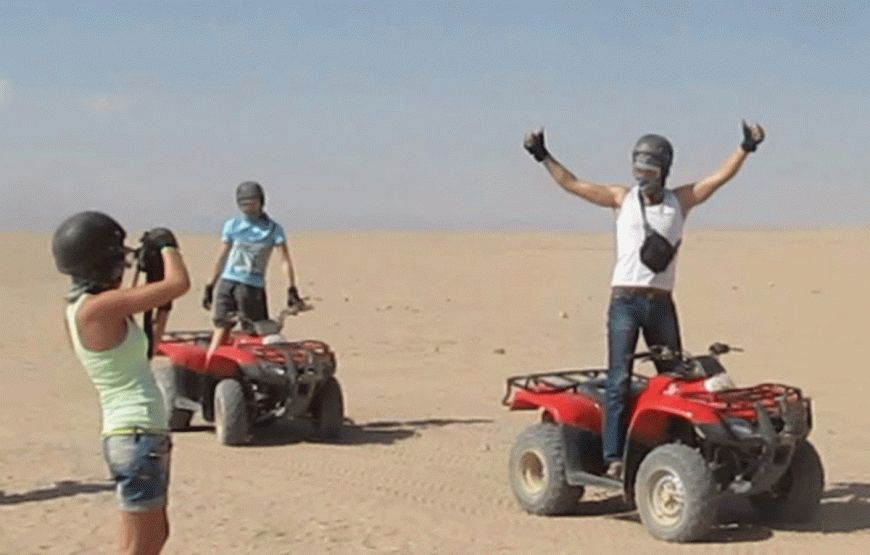 Quad Bike Abenteuer in einer Gruppe – Hurghada