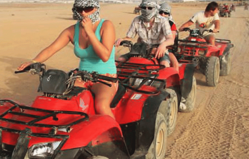 5 Stunden Safari Quad Tour Marsa Alam & Kamelritt+Abendessen