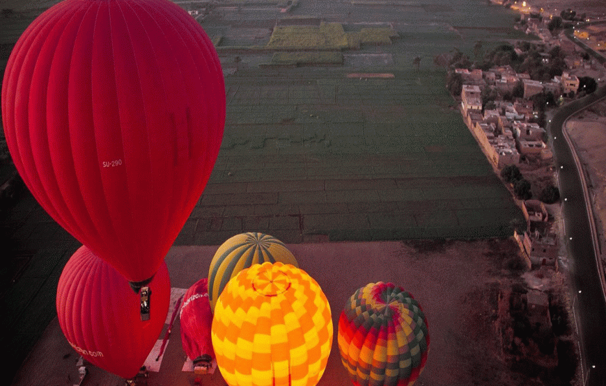 VIP 2 Tages Private Luxor Tour Paket mit Übernachtung und Heißluftballon