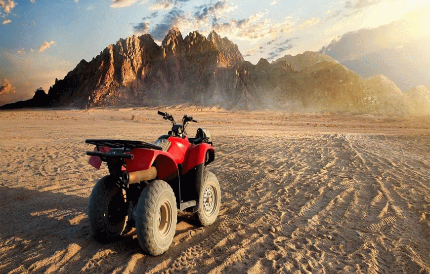 Quad Bike Abenteuer in einer Gruppe – Hurghada