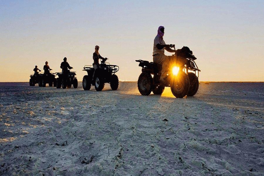 Quad Bike Abenteuer in einer Gruppe – Hurghada