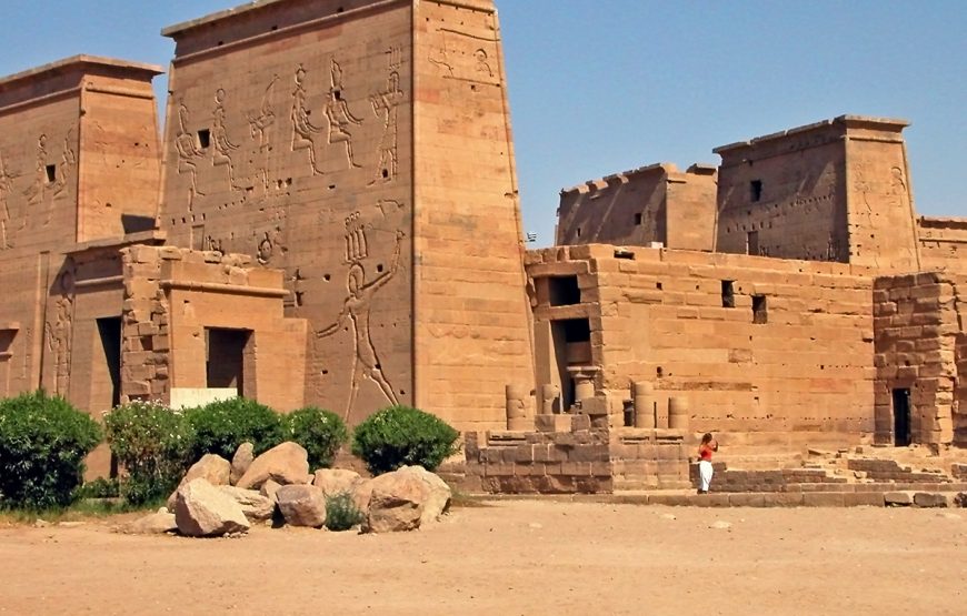 Erkunden Sie die einzigartigen und ikonischen Stätte Assuans! Philae Tempel, Hoch Damm und den unvollendeter Obelisken