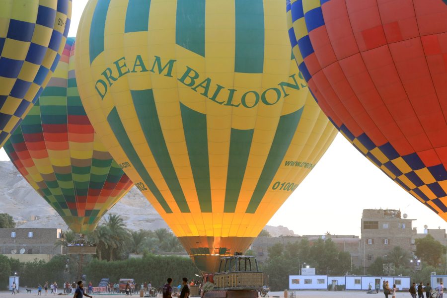 Luxor Tagesausflug mit Heißluftballonfahrt