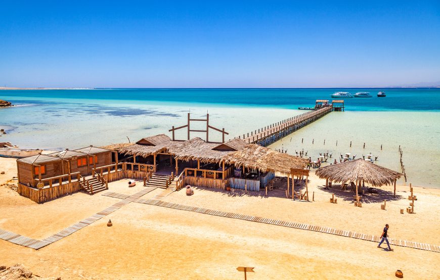 Orange Bay Insel Hurghada Schnorcheltour