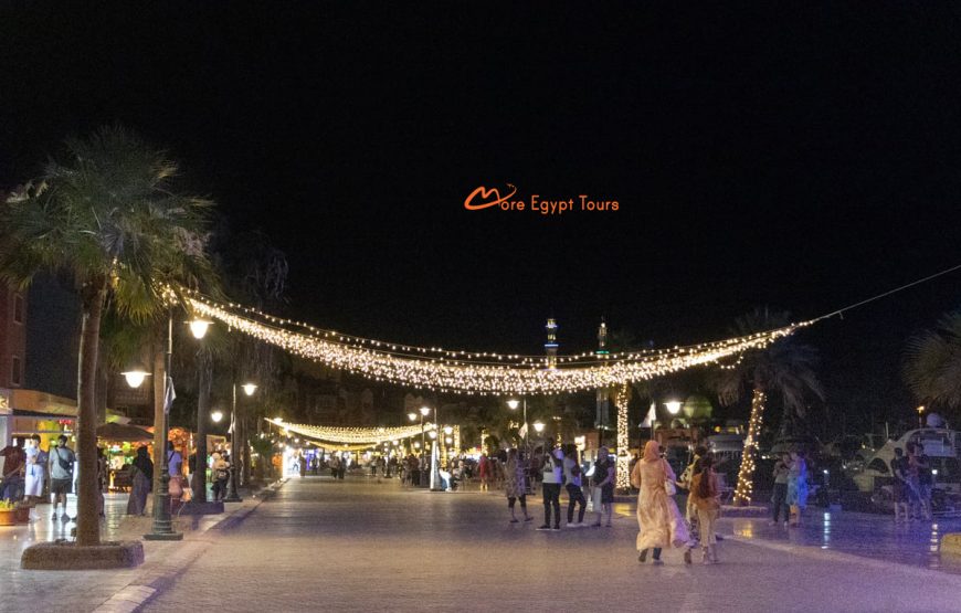 Private Stadtrundfahrt durch Hurghada am Abend