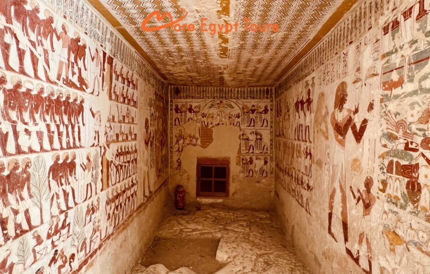 Halbtägige Privattour in Luxor (Gräber der Adligen, die Nachbildung des Grabes von Tutanchamun)