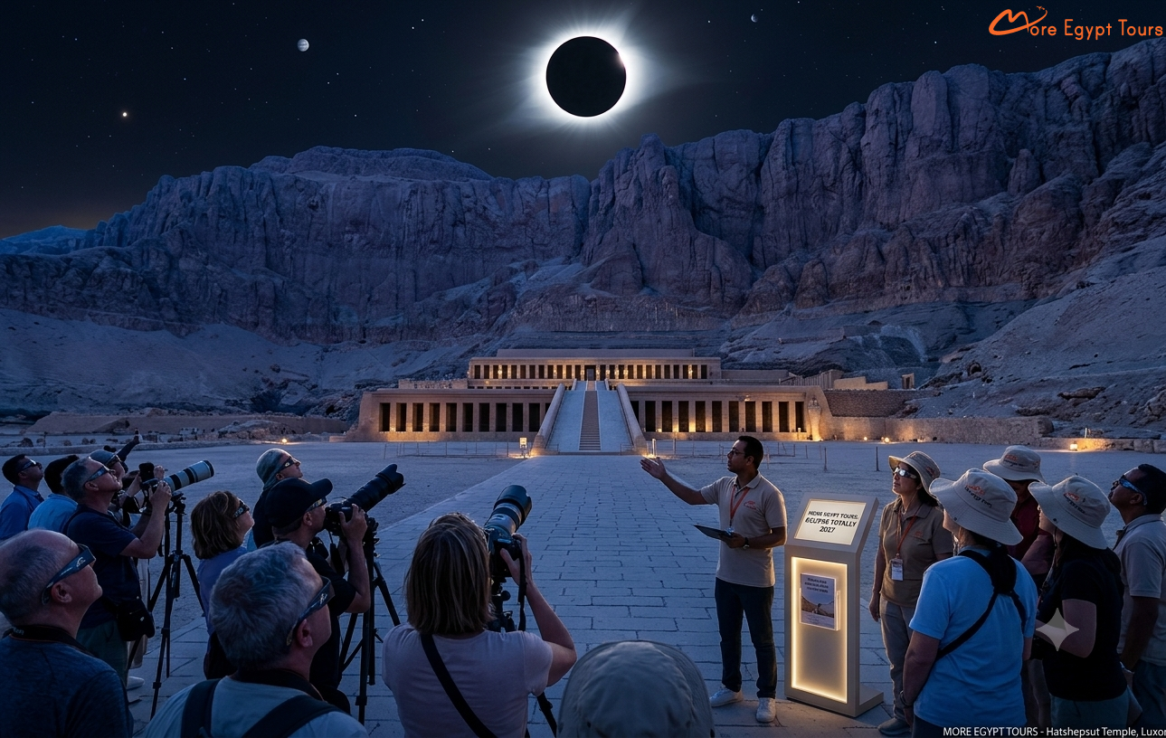Totale Sonnenfinsternis 2027 in Luxor
